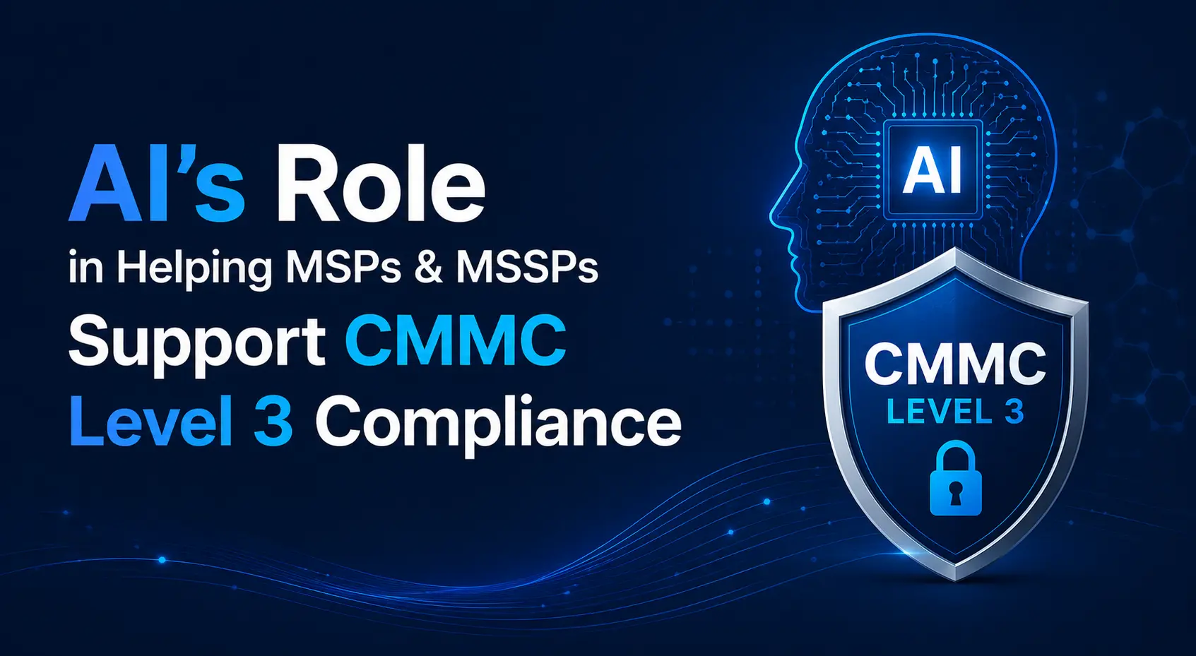 AI's Role in MSP-Led CMMC Level 3 Compliance